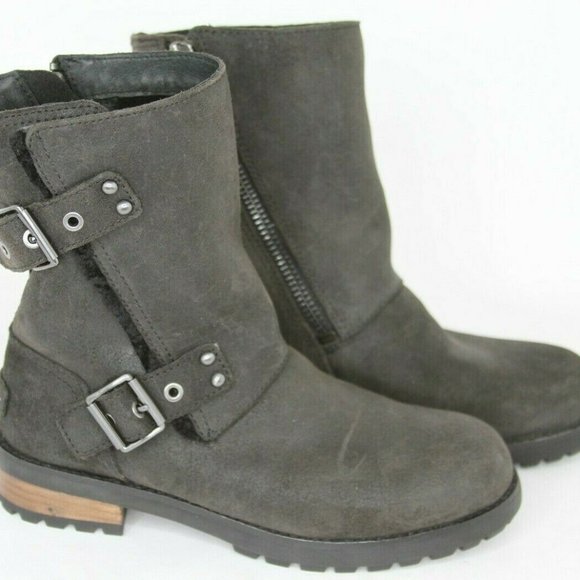 UGG Shoes - New UGG Pure Western Suede Leather Wool Ankle Boot